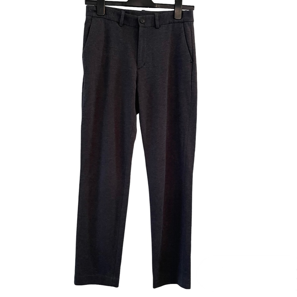 Uniqlo Dark Gray Stretch Comfort Dress Pants Size 13 Kids Adjustable Waist